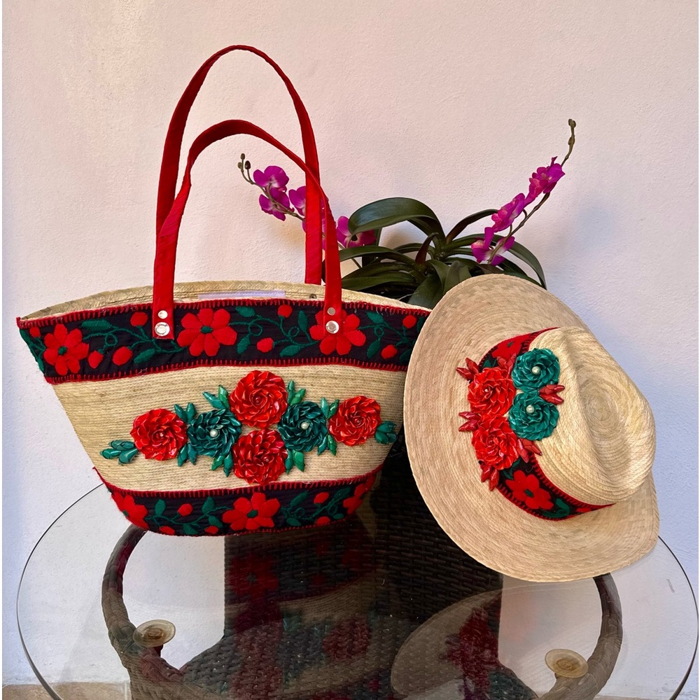 Artisanal Hat and bag